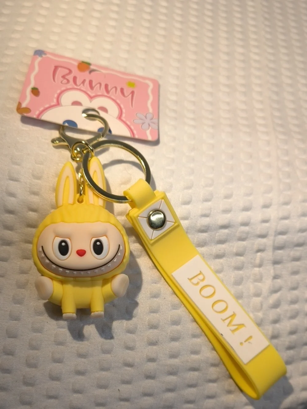 BOOM! Yellow Monster Keychain